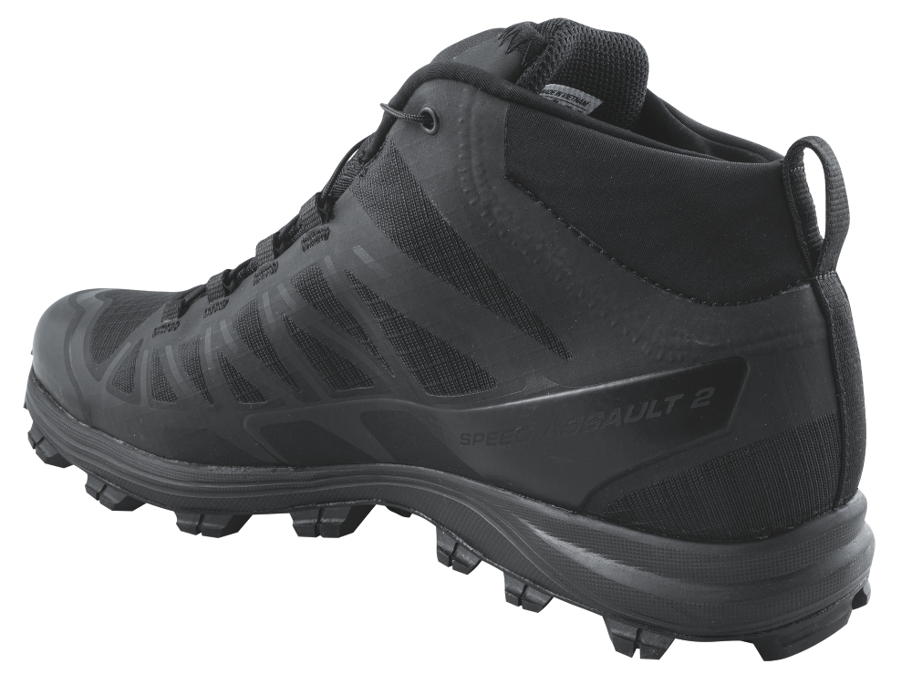 Salomon SPEED ASSAULT 2 Black — вид сзади сбоку