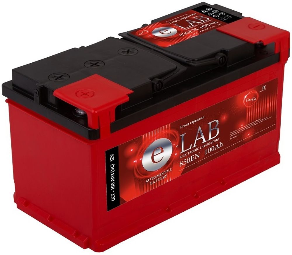E-LAB 6СТ- 100 аккумулятор E-LAB 6СТ- 100 аккумулятор