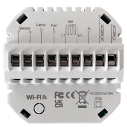 Steam&Water - Smart SAUNA CONTROLLER - Wi-fi контроллер управления электрокаменкой, в черном корпусе, в комплекте с термодатчиком и контактором