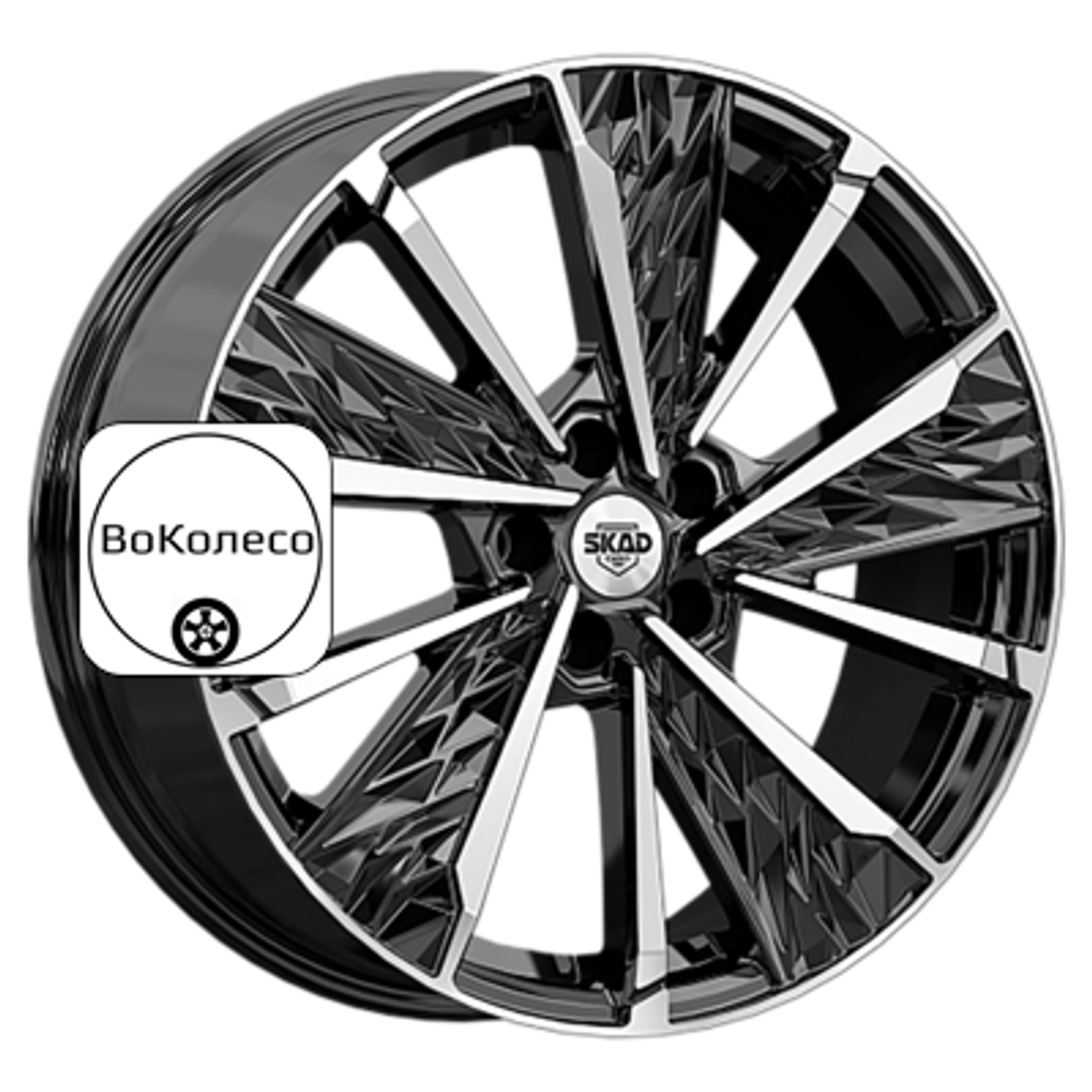 7x19/5x114,3 ET45 D67,1 Легато (КЛ1121) Алмаз СКАД
