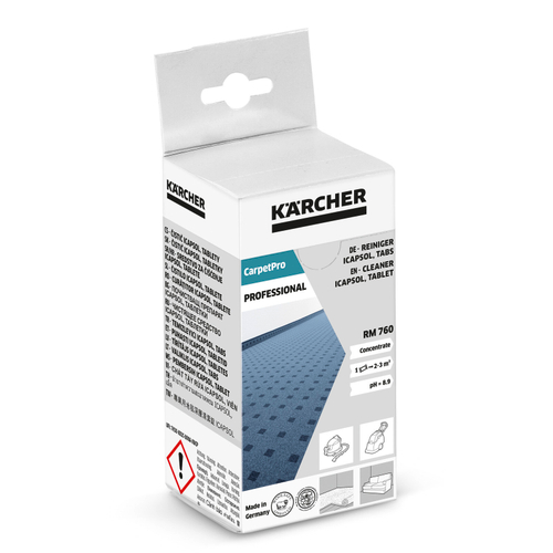 Средство для чистки ковров в таблетках CarpetPro RM 760, 16