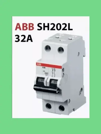 Автоматический выключатель sh202l c32 2-полюсный