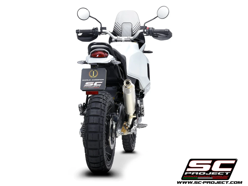 Выхлоп SC-Project Rally Raid titanium