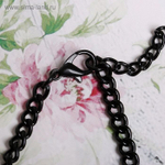 Колье "Каскад" листья, цвет зелёный 1886829