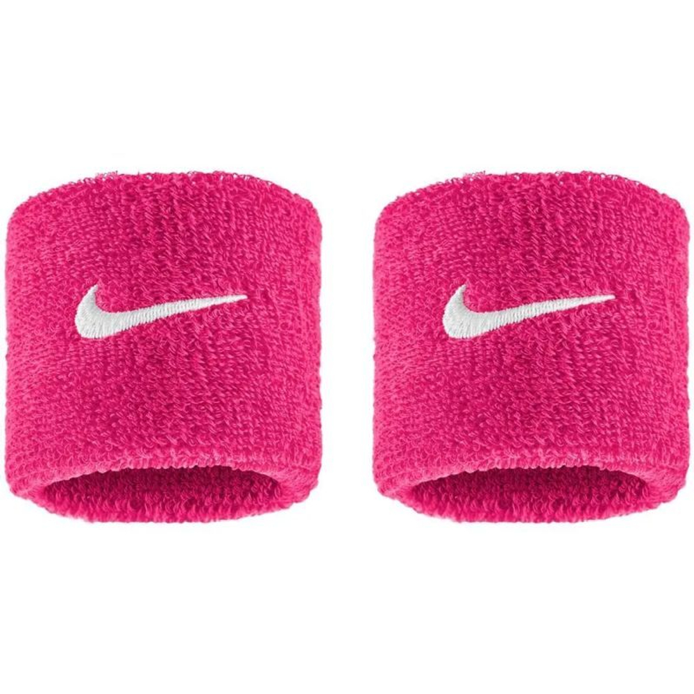 Frotka tenisowa Nike Swoosh 2P - vivid pink/white