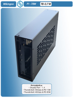 Внешний корпус Wikingoo P1-78W. Thunderbolt 3/4, USB4.