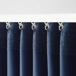 Комплект штор IKEA LAGEROLVON (ЛАГЕРОЛЬВОН), Синий, 145х250 см, 2 шт