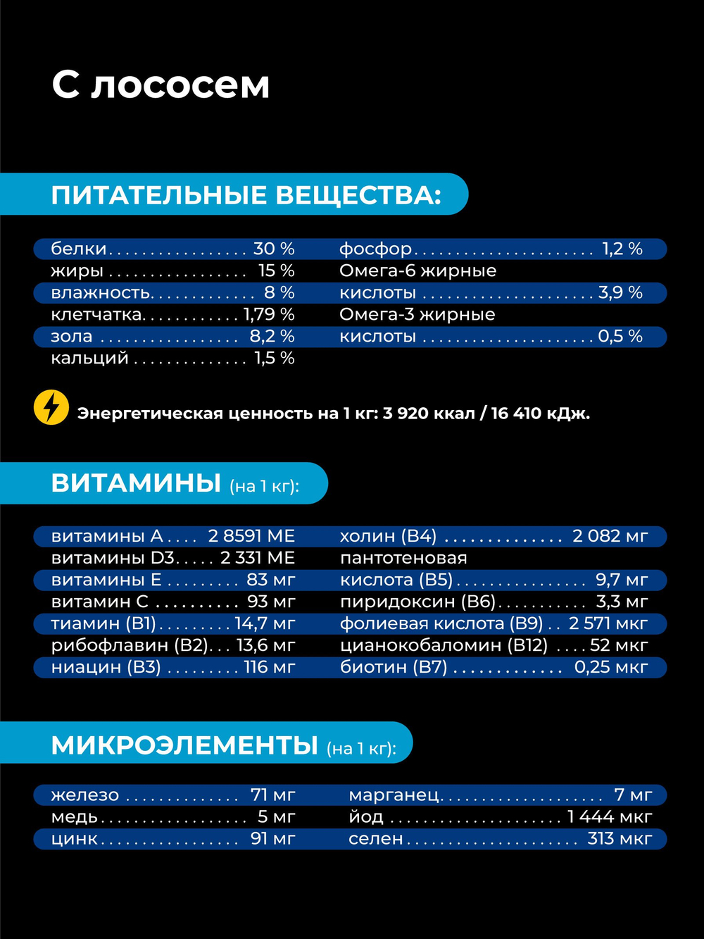 Корм сухой для взрослых кошек породы Рэгдолл, с лососем, 400 гр, QUATTRO