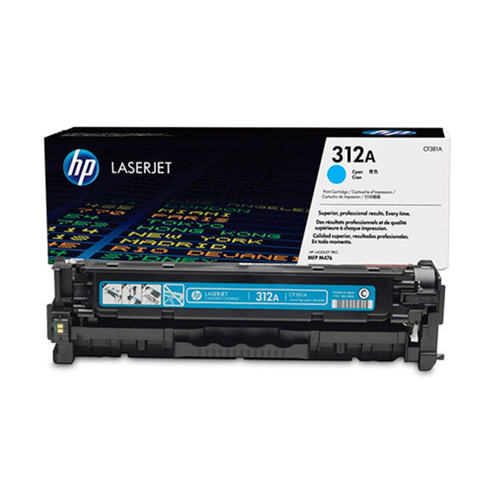 Картридж HP 312A (CF381A) для M476, голубой (2.7K)