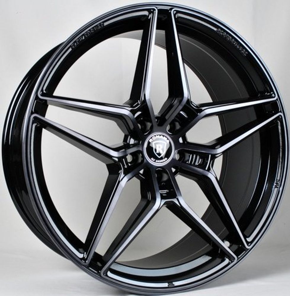 Автодиск STUTTGART 8.5x20/5x114.3 ET40 D67.1 (ANZ0473) BMF BLACK VARNISH (FLOW FORMING)