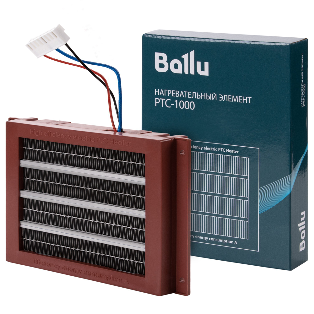 Бризер - очиститель воздуха приточный Ballu ASP-100 с нагревательным элементом PTC-1000 и датчиком CO2-Z19