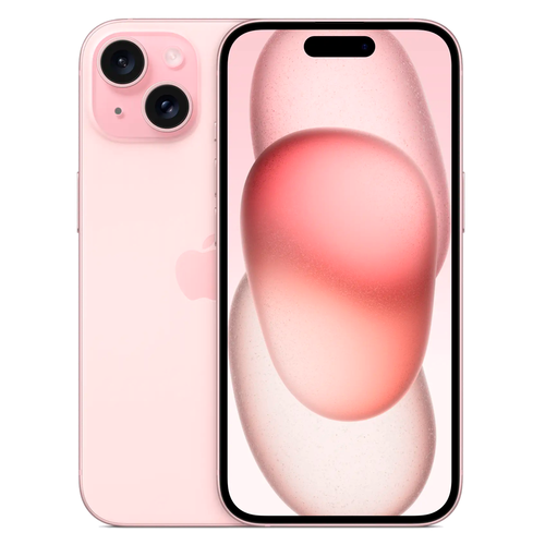 Смартфон Apple iPhone 15 512GB eSIM, Pink (Розовый)