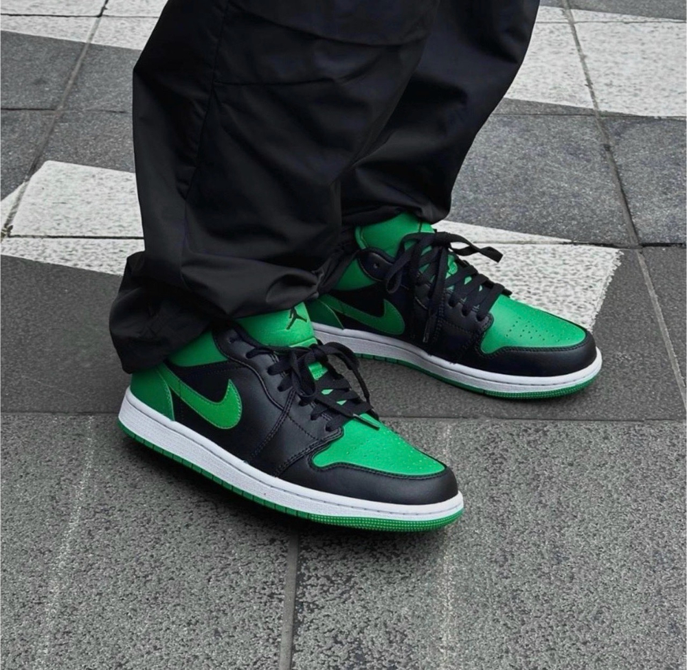 Jordan 1 Low Lucky Green