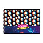 Альбом для рисования 100 г/м², A4 на гребне, 4 шт, 40 л, Игры разума 000238, Светоч 40АЛГР4_1_3_9