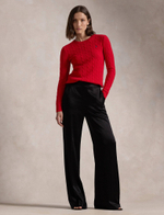 Шерстяной свитер JULIANNA POLO RALPH LAUREN - красный(211910421)