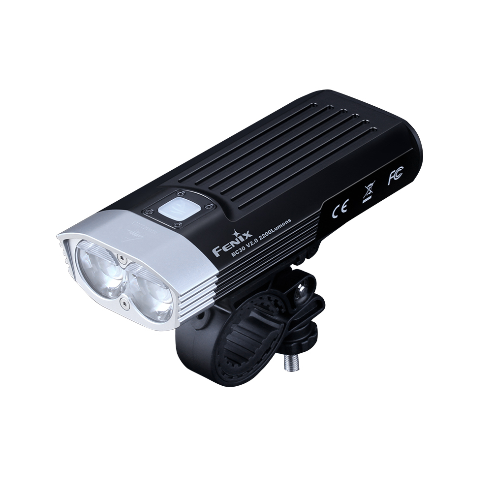 Фонарь велосипедный Fenix  BC30 V2.0, задняя велофара BC05R V2.0 в комплекте