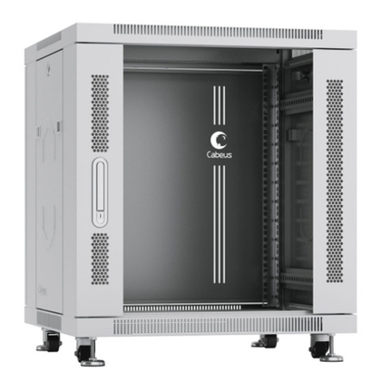 Шкаф напольный 19", 12U Cabeus SH-05C-12U60/60