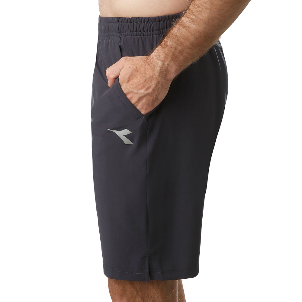 Мужские теннисные шорты Diadora Court Shorts Men - Dark Grey, Lightgrey