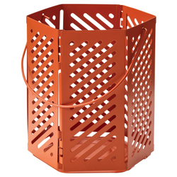 IKEA VÅRSYREN  (ИКЕА ВОРСИРЕН)  -  Фонарик декоративный - коричнево-оранжевый 12 см