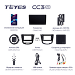 Teyes CC3 2K 10,2"для Nissan Qashqai, X-Trail 2013-2022