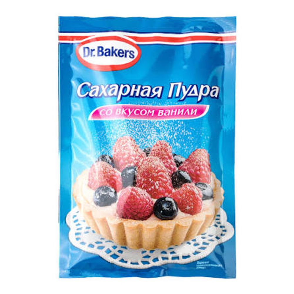 Д-р Бейкерс Сахарная пудра со вкусом ванили 80*25