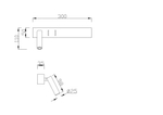 Настенный светильник (бра) Technical C031WL-L8B3K