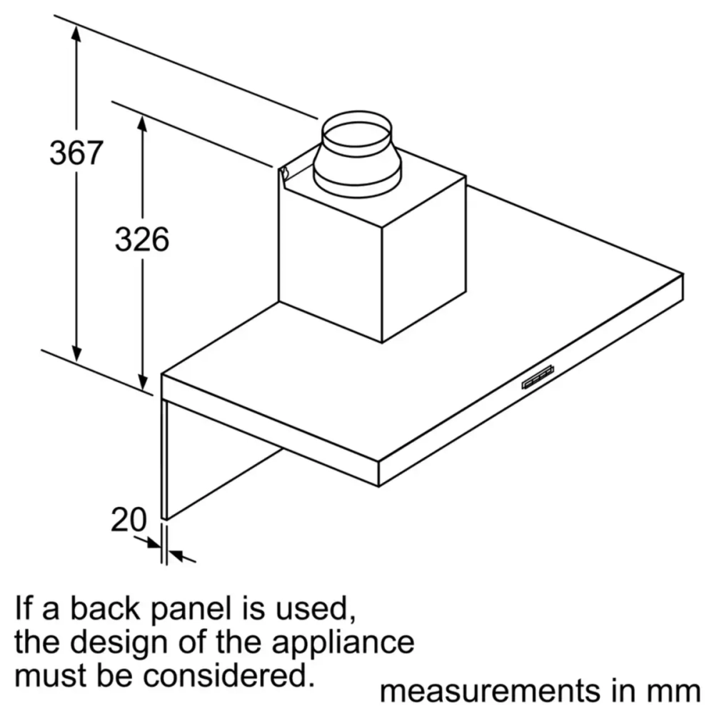 Вытяжка Bosch DWB97FM50