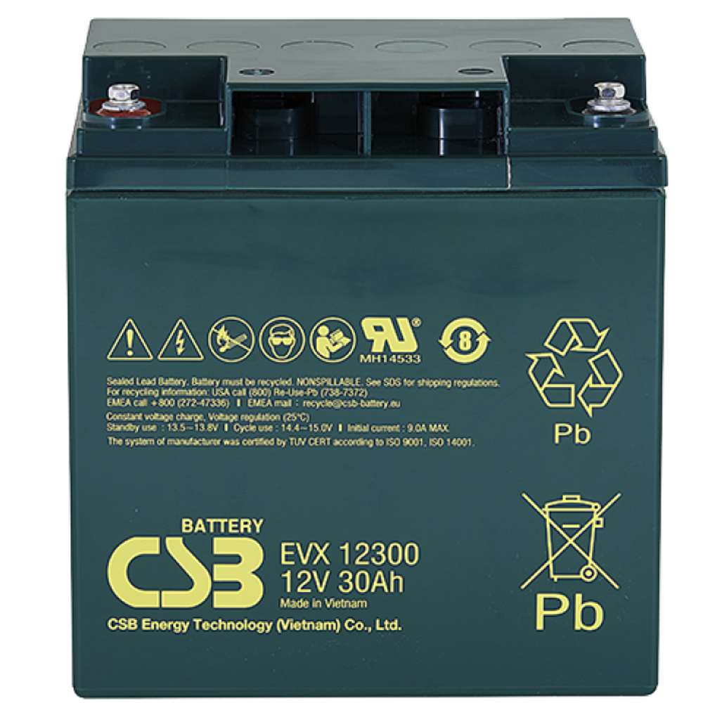 Аккумулятор CSB EVX12300 ( 30Ач / 12В ) AGM