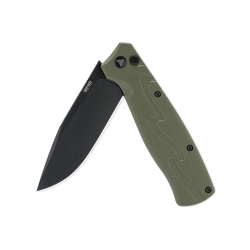 Нож складной SRM 221X-GP Blackwash (14C28N, OD Green G10)