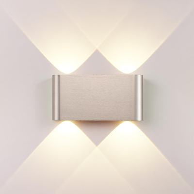 7106/4WL HIGHTECH ODL26 441 светильник матовый никель/металл IP20 LED 4W 3000K 220V MAGNUM