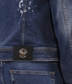 Джинсовая куртка Versace Jeans Couture - темно-синий(74GAS460DW022D14)