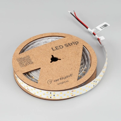 Лента RT-A252-19mm 24V Warm2700 (27 W/m, IP20, 2835, 5m) (Arlight, Открытый)