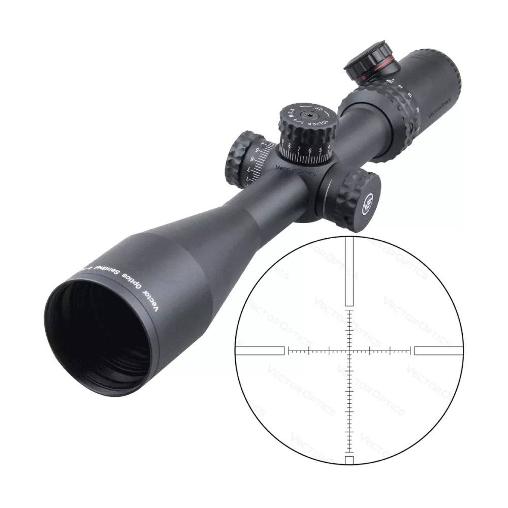 Оптический прицел Vector Optics 30мм SFP SENTINEL 4-16x50 GenII ( установка на Тигр, СВД, ОП-СКС, ВПО-208,  / Сетка MPR-3 )