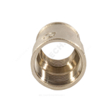 Муфта латунь никель переходная Ду 50х32 (2"х1 1/4") ВР/ВР VALFEX VF.240.N.200.114