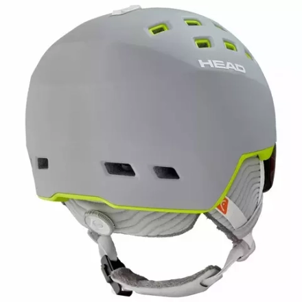 Шлем HEAD RACHEL  grey/lime с визором