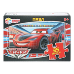 Макси-пазл 35эл. "Супергеройские тачки" в коробка (Умные игры)