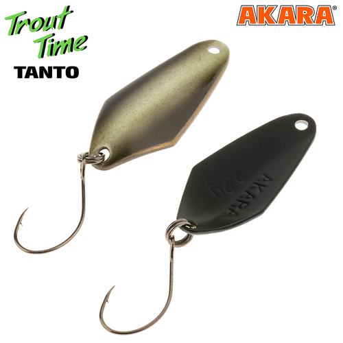 Блесна колебалка Akara Trout Time Tanto 30 2,8 гр. 58P фосфорн