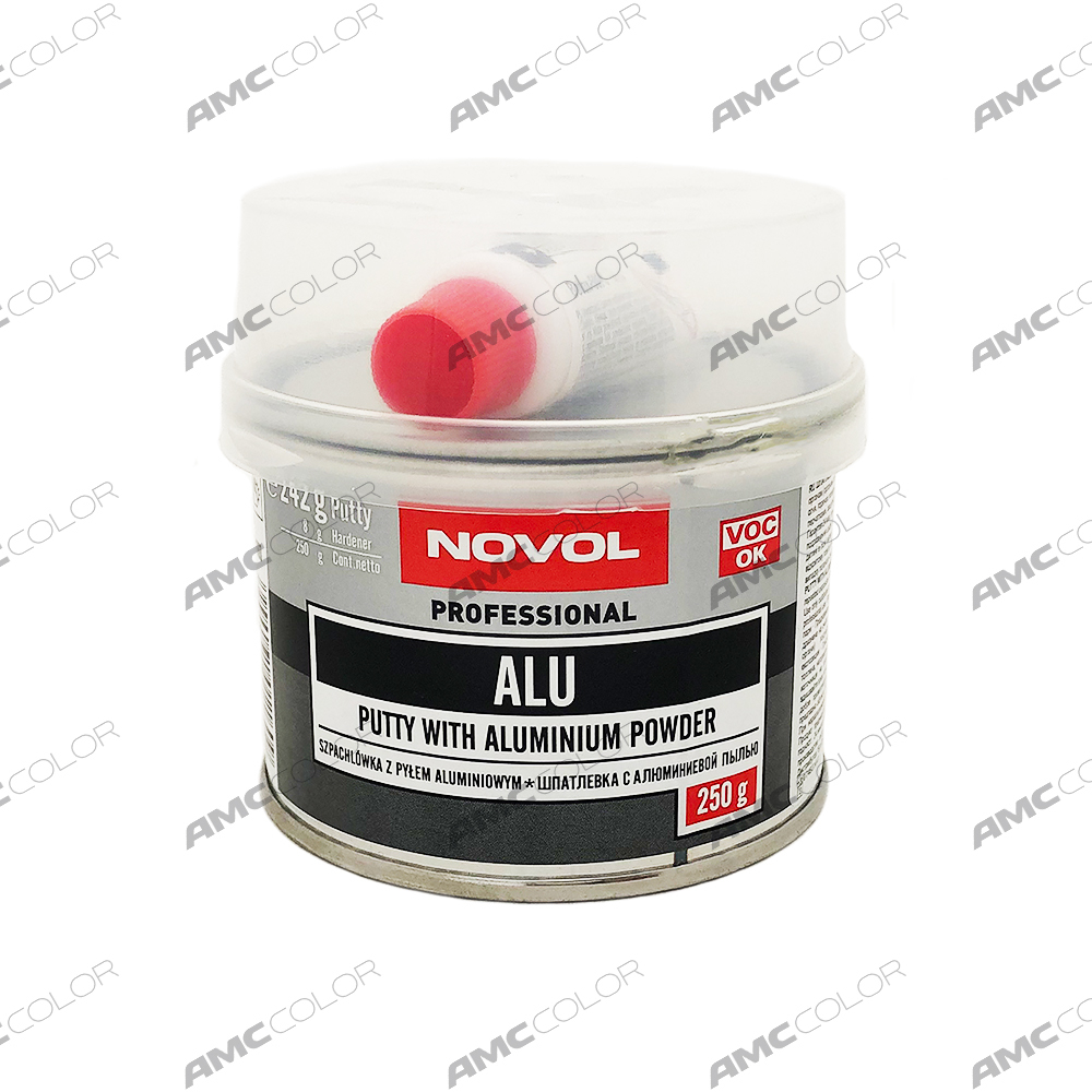 Novol Шпатлевка c алюминием Alu 0.25kg 1160
