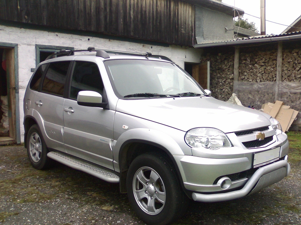 Пороги с алюминиевым листом с перегибом, (03.2009 -)/Lada Niva (07.2020 -), Нива Тревел