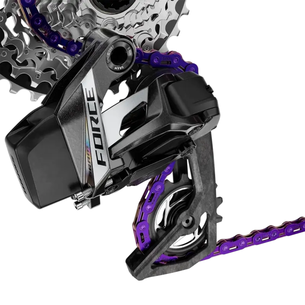Велосипедная цепь Sram Force E1 126 Purple CN-FRC-E1