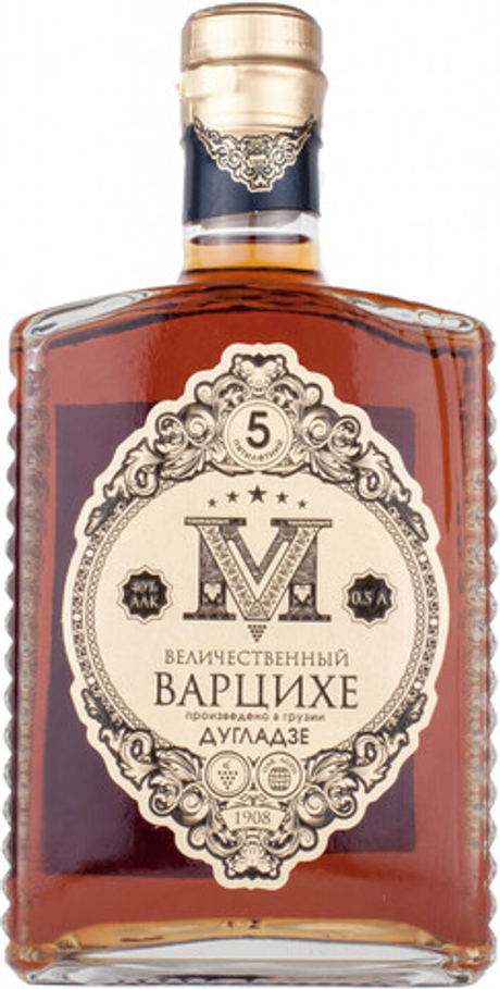 Коньяк Величественный Варцихе 5 лет