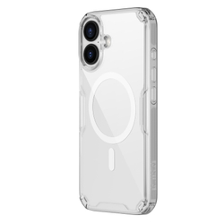 Прозрачный усиленный чехол от Nillkin с MagSafe для iPhone 17, серия Nature TPU Pro Magnetic Case