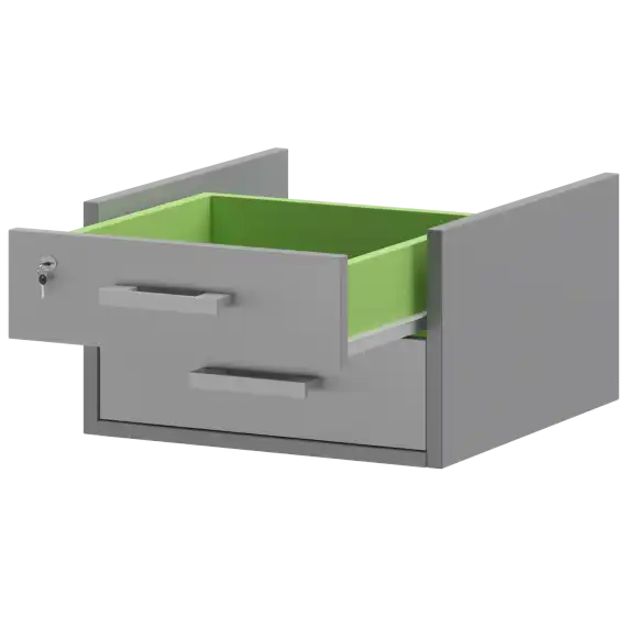Тумба подвесная АТ-02 Серый 430x450x280 Арго