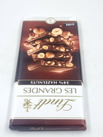 Lindt LES GRANDES Темный шоколад 34% с лесным орехом, 150 г