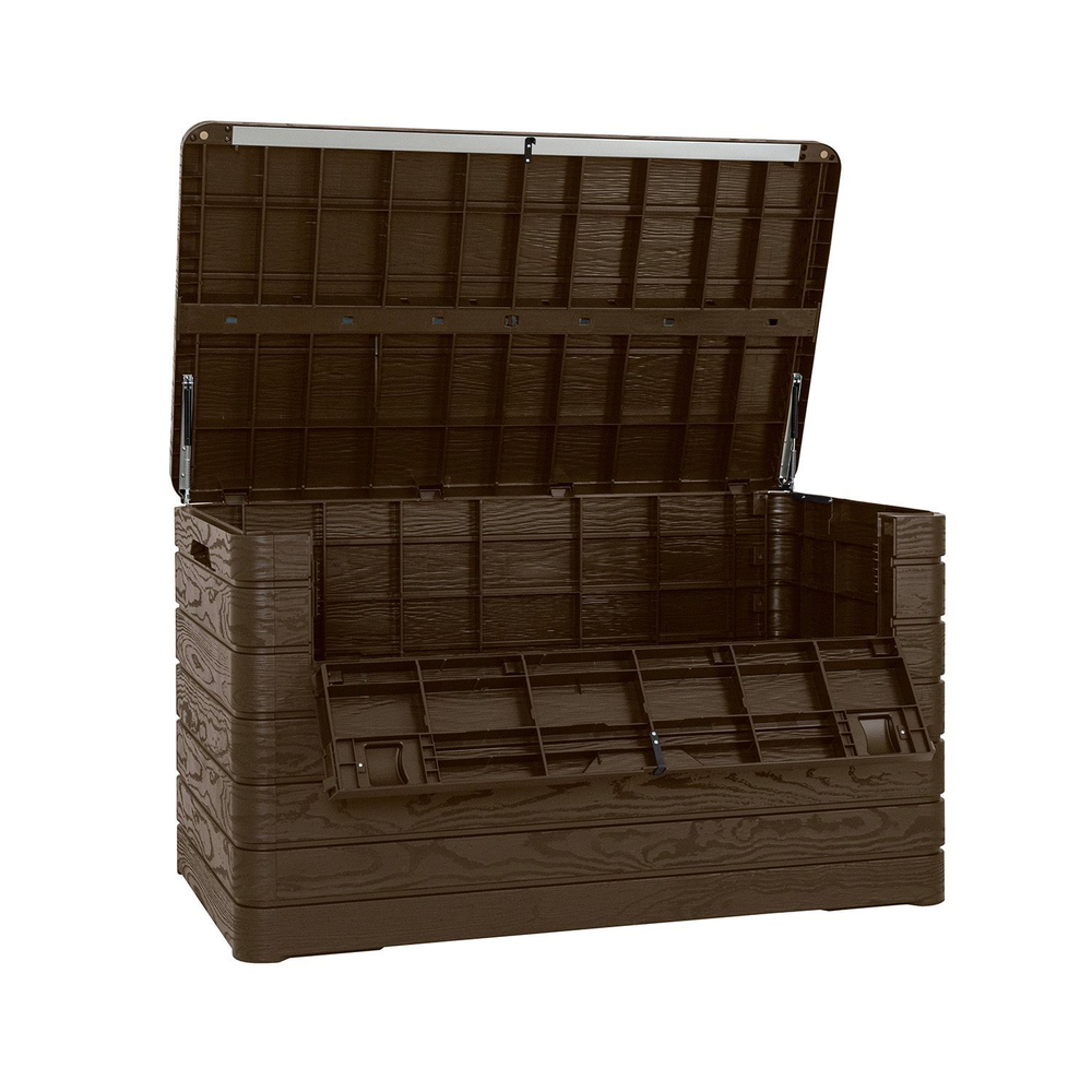 Пластиковый сундук Toomax Dolomiti 970 л brown