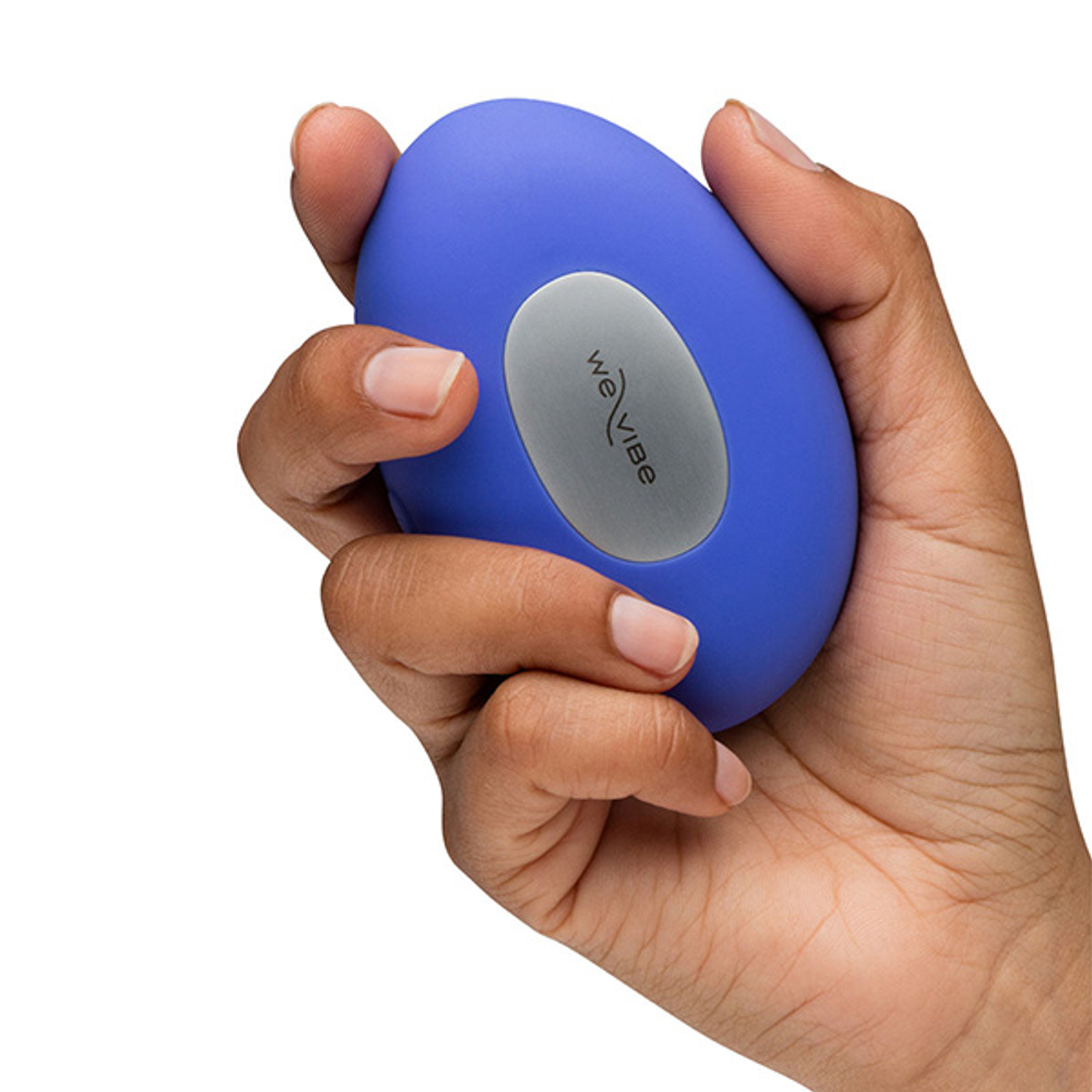 Сиреневый клиторальный вибратор 9,6см We-Vibe Temp Heating & Cooling Massager Lavender Blue SNHS1SGE