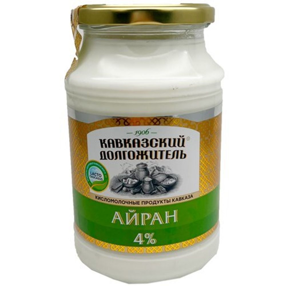 Айран Кавказский долгожитель 4% ст/б 900г