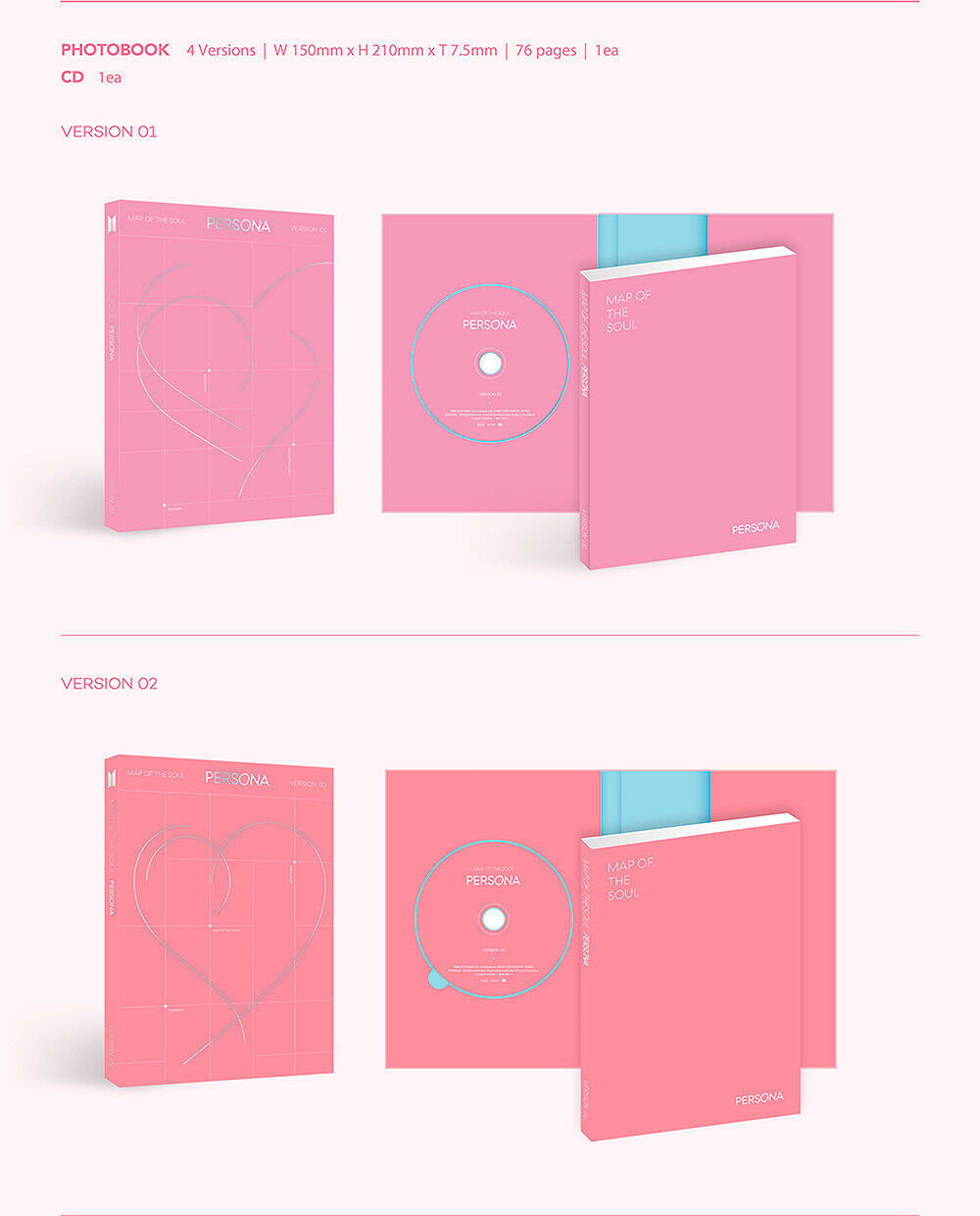 BTS - MAP OF THE SOUL : PERSONA