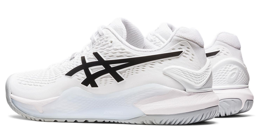 Мужские кроссовки теннисные Asics Gel-Resolution 9 - белый