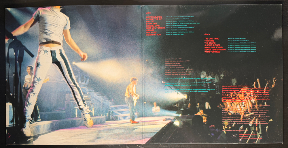 INXS ‎– Live Baby Live (Голландия 1991г.)